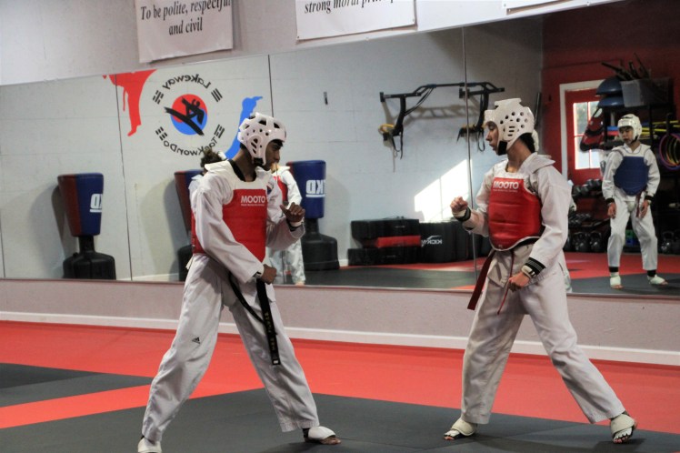 Sparring Taekwondo Black Belt Test | The Voyaging Storyteller